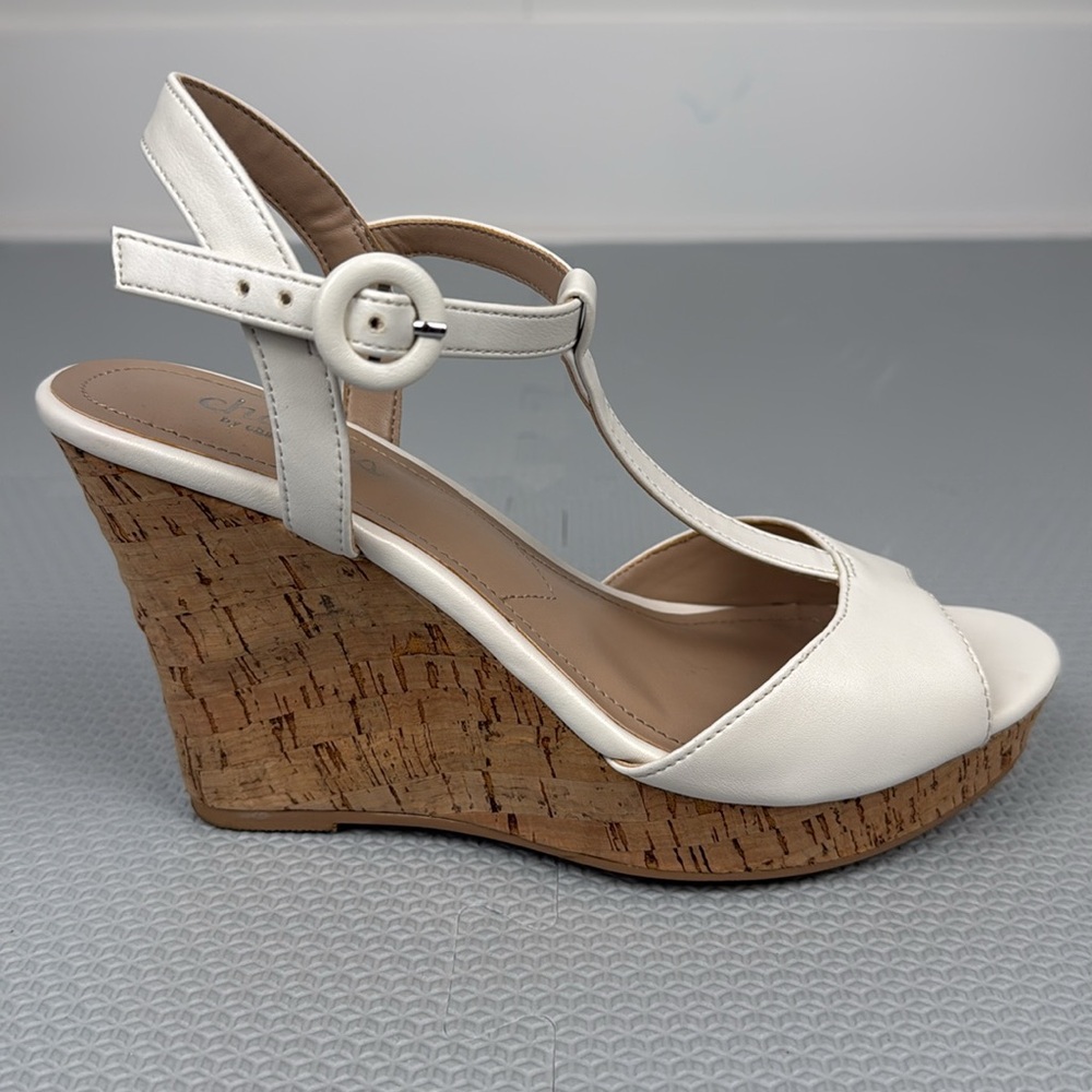 Charles David wedge sandals in size 6M. - Picture 4 of 7